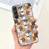 For Funda Samsung Galaxy A55 5G Case Daisy Stylish Painting Soft SIlicone TPU Bumper For Samsung A55 A55 5G GalaxyA55 Coque Etui