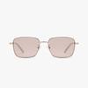 Hwillaaiweeo Metal Sunglasses (Fls7487 Shinysilver/T 55)