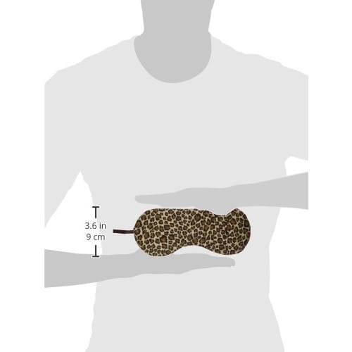 Aroma Hot & Ice Eye Pillow, Rose Scent, Leopard Print