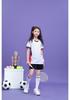 Summer Kids' Sports Uniform Set for Boys & Girls - Short Sleeve Jersey for Football & Badminton Training