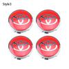 For Toyota JAI34pcs 60mm Car Tyre Wheel Center Hub Cap Badge For Toyota C-hr Prado Rav4 Yaris Hilux Prius Avensis Corolla Camry Accessories