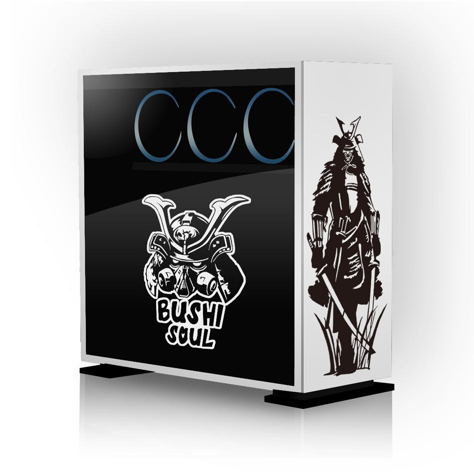 Japanese Samurai Vinyl Stickers for PC