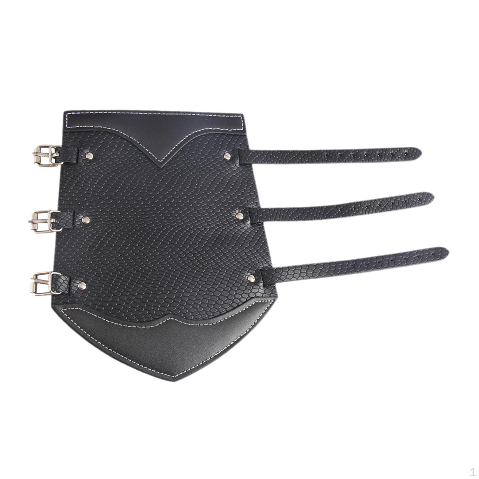 

Нарукавники для средневековых костюмов — регулируемые аксессуары для косплея чёрный