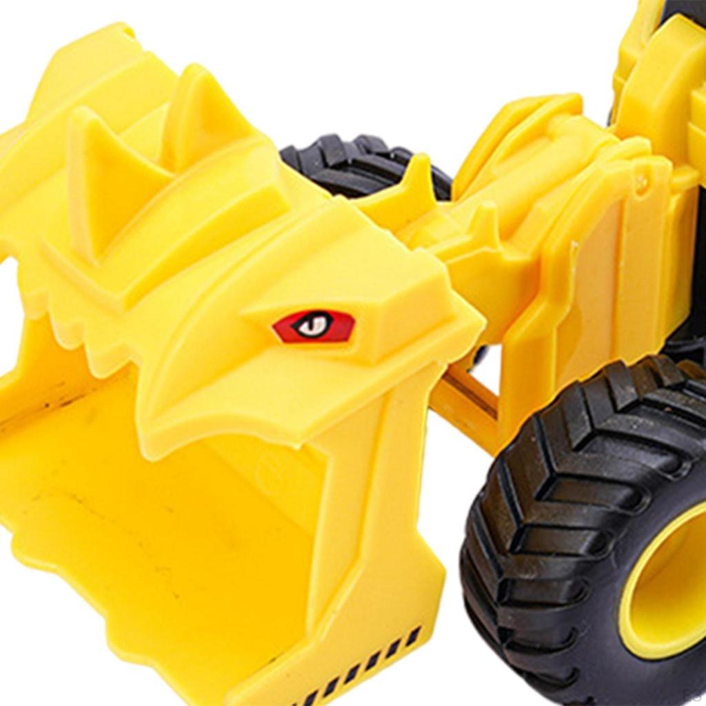 Inertia Model Toy Collectible Playset Educational Engineering Vehicle Dinosaur for Kids