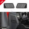 For Ford F150 21-22 Carbon Fiber Dashboard Side Air Vent Outlet Decor Cover Trim