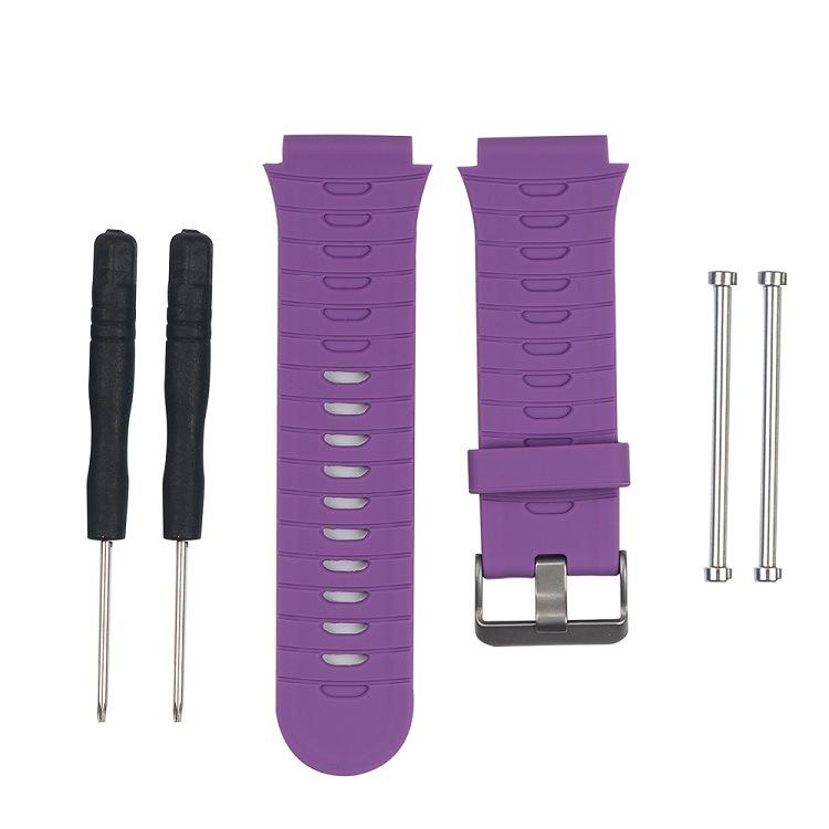 Schweißresistent Hypoallergenes Silikon-Uhrenarmband Ersatz-Kit für Garmin Forerunner 920XT Mit Werkzeugen & Federstegen