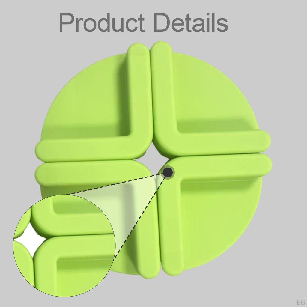 4 Pieces Cutting Board Feet Chopping Boards Replace Warm Gifts Silicone Foot Pad