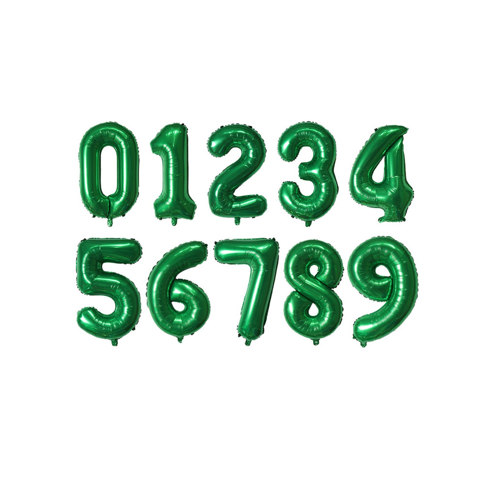 

16 Inch Green For Birthday Photography, Large Digital One Size