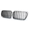 For BMW E36 3 Series 1997-1999 Car Grille Double Line Front Kidney ABS Front Hood Grill Black 51138195152 51138195151 Parts
