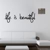 PVC Quote Wall Sticker 22.44*7.64in Easy Application Inspirational Wall Art Removable Adhesive Motivational Lettering Sticker