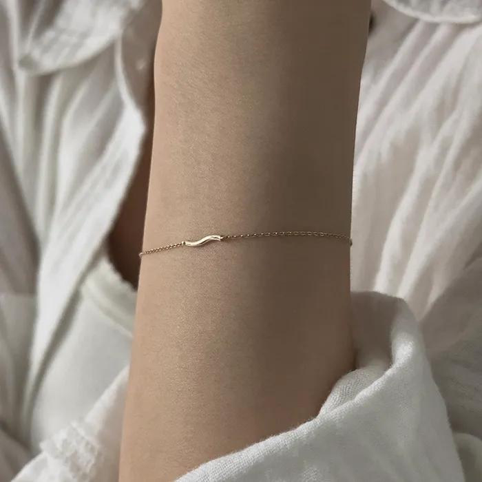 14k Tide bracelet