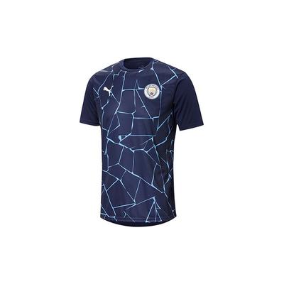 Manchester City Football Club Short Sleeve T-Shirt Men Tops Blue 758030-07