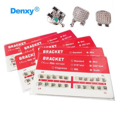 10 Set Orthodontic Bracket Mini/Standard Size Mesh Brace Dental Brace Roth/MBTt/Edgewise 022 018