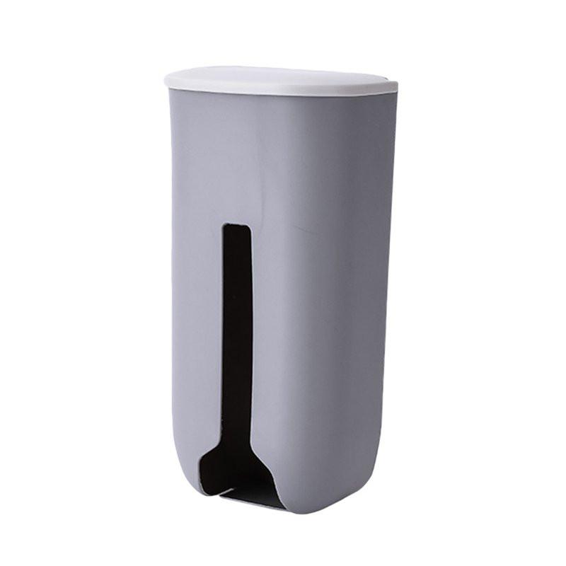 Kitchen Accessories Garbage Bag Storage Holder Wall Mounted Save Space Organizers Plastic Convenient Kitchen Storage Organizatio