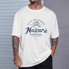 Lisbon Portugal Retro Surf Graphic Beach Surfing Tshirt Unisexs Cotton Tee Unisex Summer Oversize Novelty Streetwear Casual Trendy