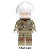 Red Color Deadpool with Dog Lego Compatible Minifigures DC Figurines Building Blocks Super Heroes