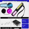 OLOMM UV 365nm Blacklight Flashlight