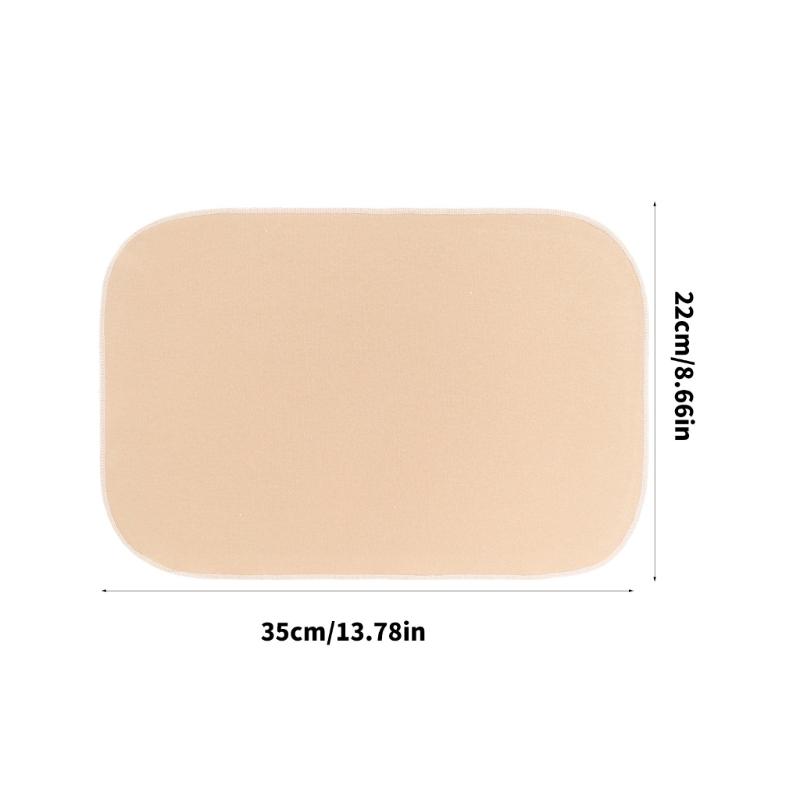 Gentle Baby Burp Cloth Comfortable Cotton Drooling Towel Print/Solid Color Multipurpose Nursing Essential