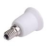 E14 To E27 Adapter Screw-in Lamp Socket Flame Retardant Light Socket Converter Light Bulb Converter for Home Use