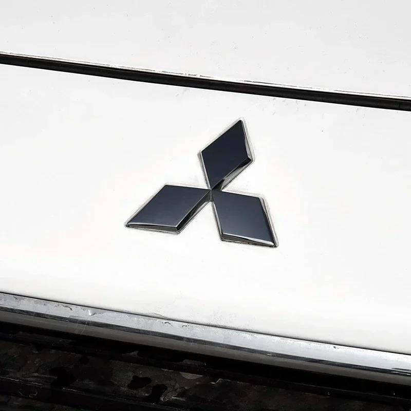 2025 Do Samochodu Mitsubishi Emblemat na Przednią Maskę Naklejka z Godłem na Tylną Klapę Do Mitsubishi Pajero Outlander XL Montero Lancer Triton Gal