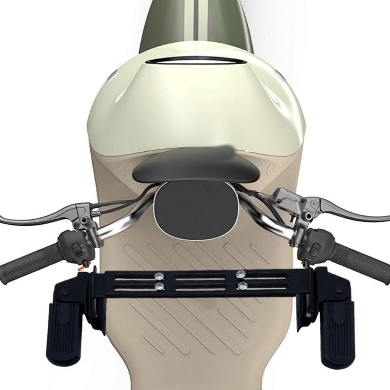 Universal Scooter Modification Accessories Foldable Front Pedals Easy Installation Electric Bike Footrest Replacement