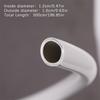 5M Party Decoration Styling Tube Pvc Aluminum Plastic Molding Pipe For Baby Shower Birthday Christmas Wedding Diy Propsr