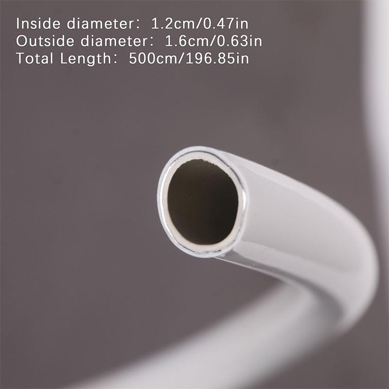 5M Party Decoration Styling Tube Pvc Aluminum Plastic Molding Pipe For Baby Shower Birthday Christmas Wedding Diy Propsr