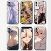 Genshin Impact Ningguang Phone Case For IPhone 17 Air 16 15 14 13 Pro Max 11 12 Black Silicone Cover