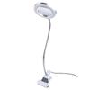 10X Glass Lamp with Light Magnifier Light with Clip Adjustable Flexible Lamp with USB Powered G5AB
