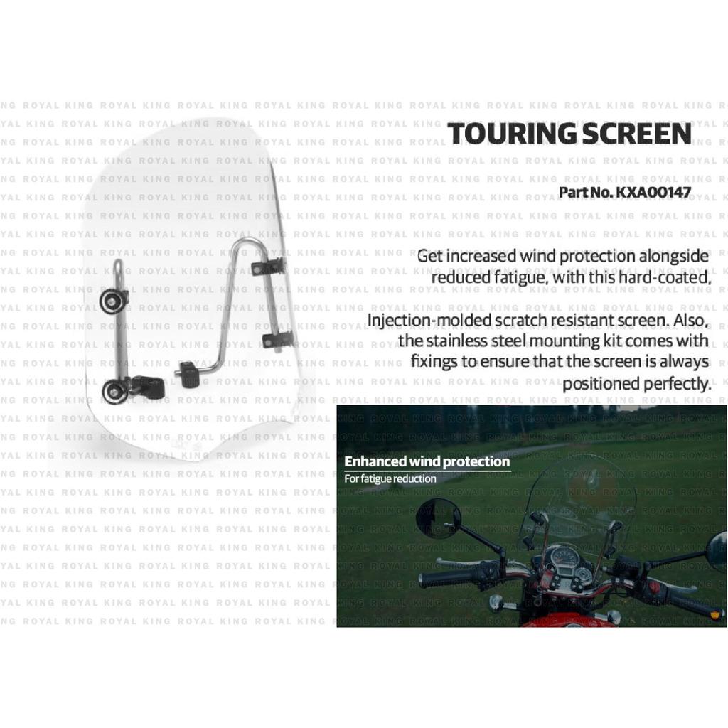 Royal Enfield New Classic 350 Reborn "Touring Screen"