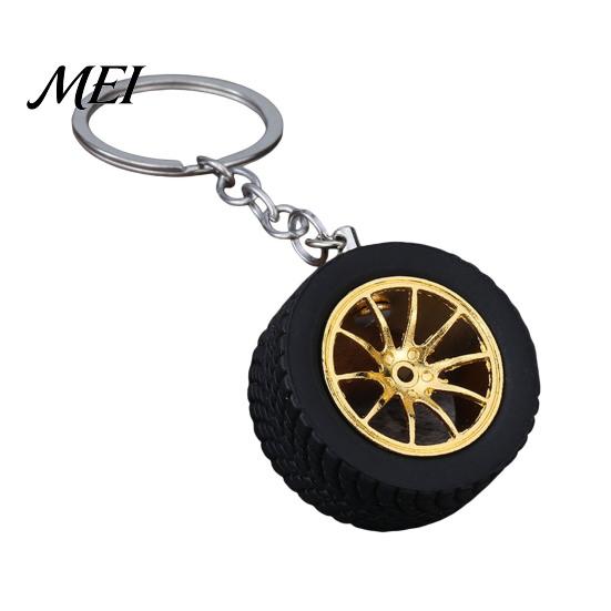 Wheel Keychain Car for Backpacks, Key Ring Holder, Bag Pendant Handbag Decorative Accessory, Gift Enthusiasts Portable Holder