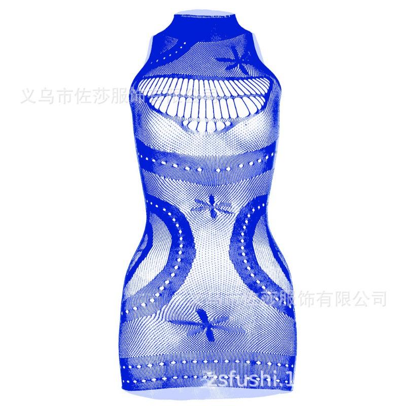 Sexy underwear supply Sexy suspenders Mesh tight body hollow hip skirt large size