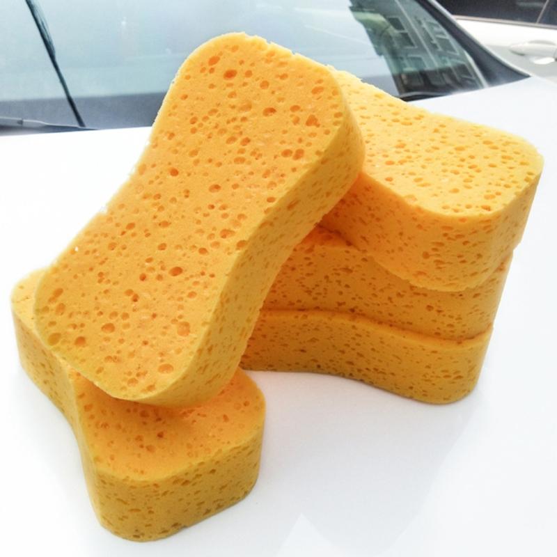Car Yellow Sponge For Washing Window Anti Scratch Technology Perfect For Wheels Windscreen And Bodywork Cleaning Washing