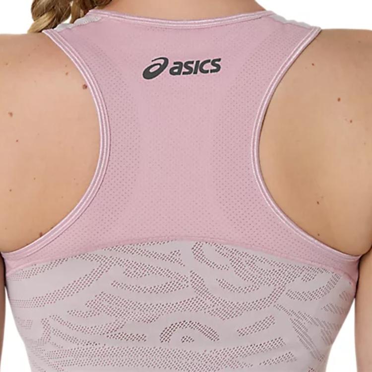 Asics Match Dress Jacquard Quick-Dry Breathable Tennis Dress Women Dress 2042A437-700
