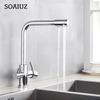 Three-in-one Purification Faucet Electroplated Black Gold Kitchen Mixed Water Filter Faucet