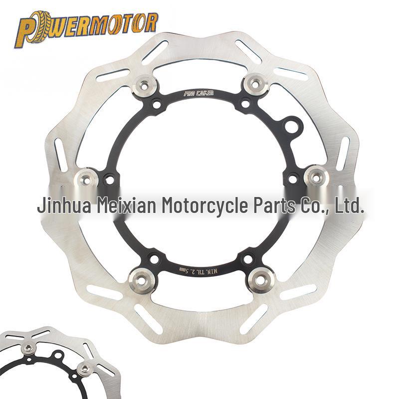 KTM260 Motosiklet Fren Sistemi için Ön Yüzer Fren Diski