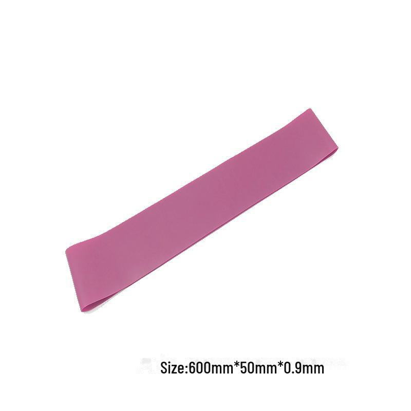 Silicone Yoga and Fitness Resistance Band for Squats and Rehabilitation.