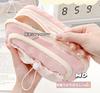 Large Capacity Pen Pouch, Drawstring Type, Pencil Case for Elementary School Students, 5-Layer Pouch, Stationery Storage Case, Portable Pen Case,