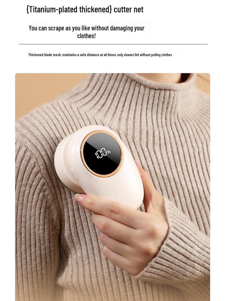 Digital Display Lint Remover & Sweater Shaver
