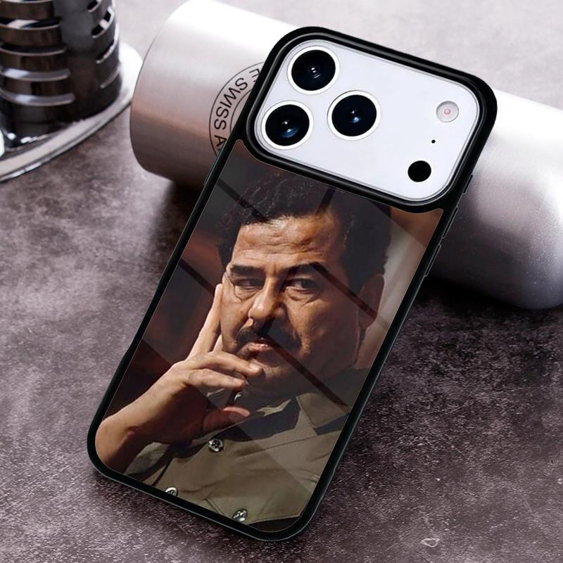 Custodia Fashion Saddam Hussein Iraq Custodia per Telefono Araba per iPhone 17 16 15 Pro Max Air 14 13 12 11 Plus Copertura Antiurto
