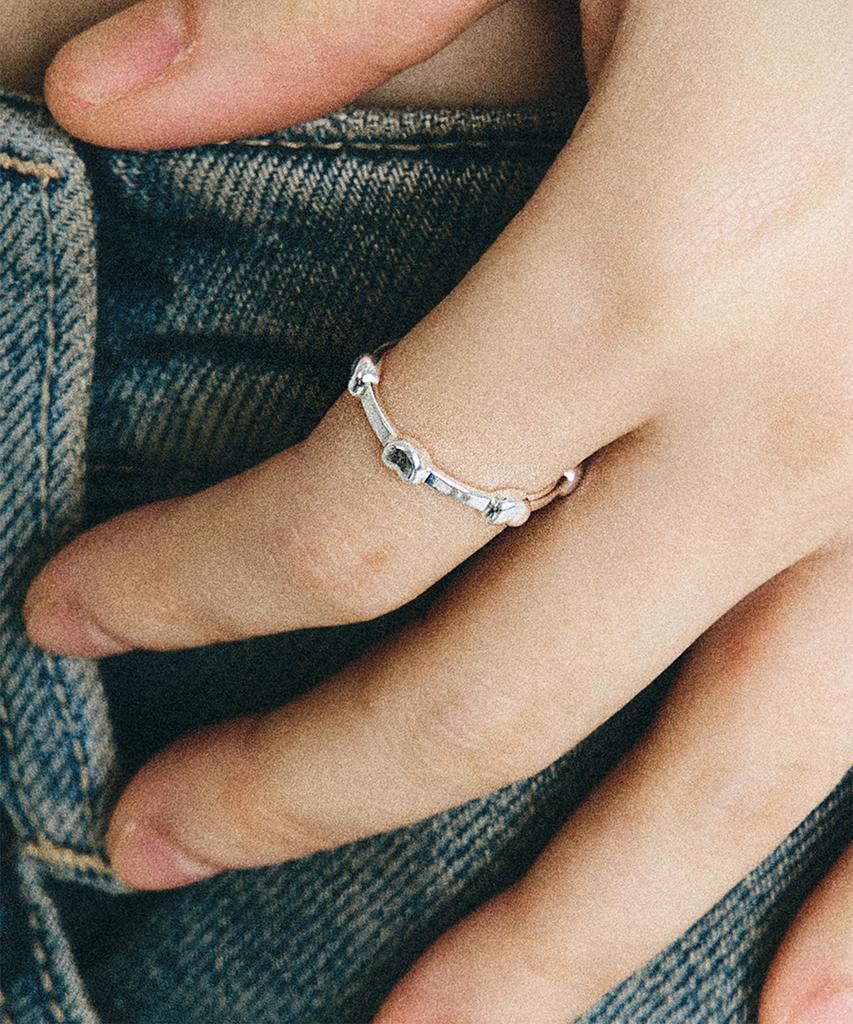 Scaletto Sbw023 Six Hearts Ring