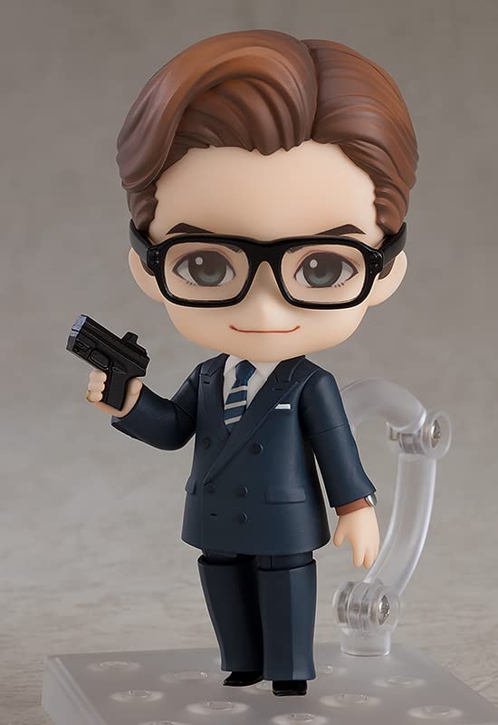 Nendoroid Kingsman Golden Circle Gary Eggsy Unwin plastová malovaná pohyblivá figurka v měřítku.