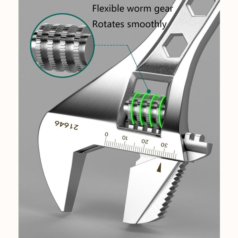 Adjustable Tool 32mm Jaw Opening and Slip Grip for Various Applications