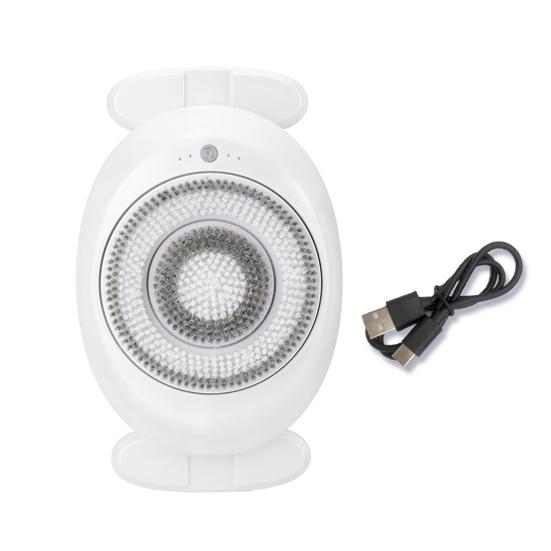 Automatický masážní kartáč na záda Elektrický tělový exfoliátor a masážní přístroj Nástěnný vodotěsný sprchový kartáč pro hloubkové čištění