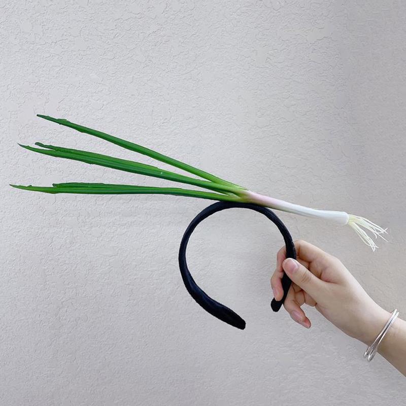 Grappige Gesimuleerde Fruit Groente Haarband Brood Wortel Banaan Haarband Peper Hoofdband Verjaardag Cosplay Halloween Hoofddeksel