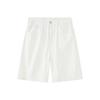 | Old washed denim shorts men's summer straight five-point pants retro medium pants