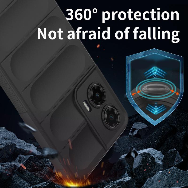 Soft Skin Feeling Flexible Silicone Case for Motorola Moto G35 G55 G75 G85 5G G05 G15 Power E15 Protective Cover Fundas Coque