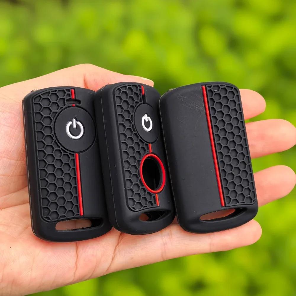 Silicone Motor Smart Key Fob Remote Cover Fit For Yamaha Nmax / Nvx Nvx155 Xmax Xmax300 Qbix Aerox Jauns Auto Auto Accessories