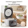 Midea 4L Smart Electric Rice Cooker with 316L Stainless Steel Pot