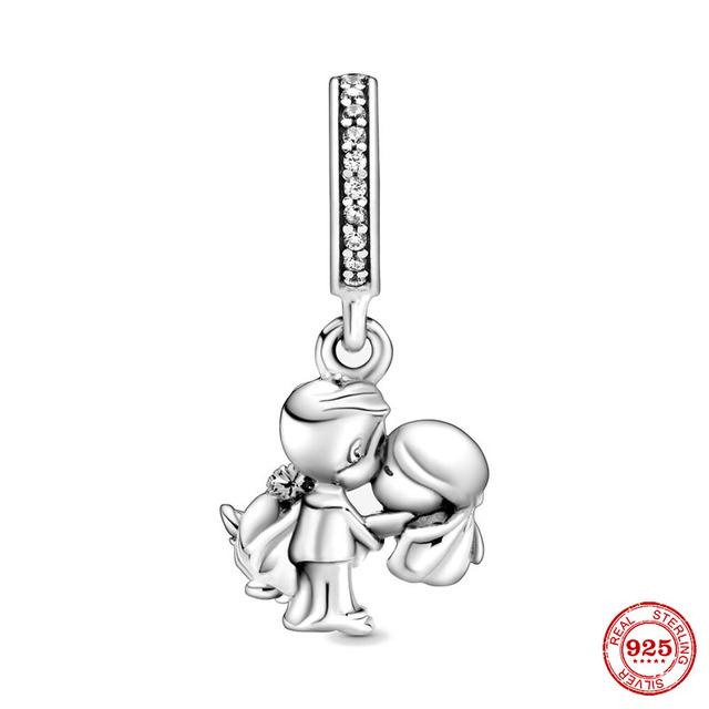 

Новый подарок на день матери, семейное древо, книга для мамы, сестры, Diy, серебряные бусины 925 пробы, подходят оригинальные модные подвески, браслет, изготовление ювелирных изделий из бисера